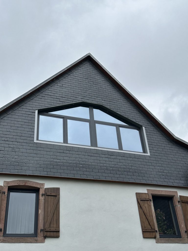 fenêtre trapèze alu